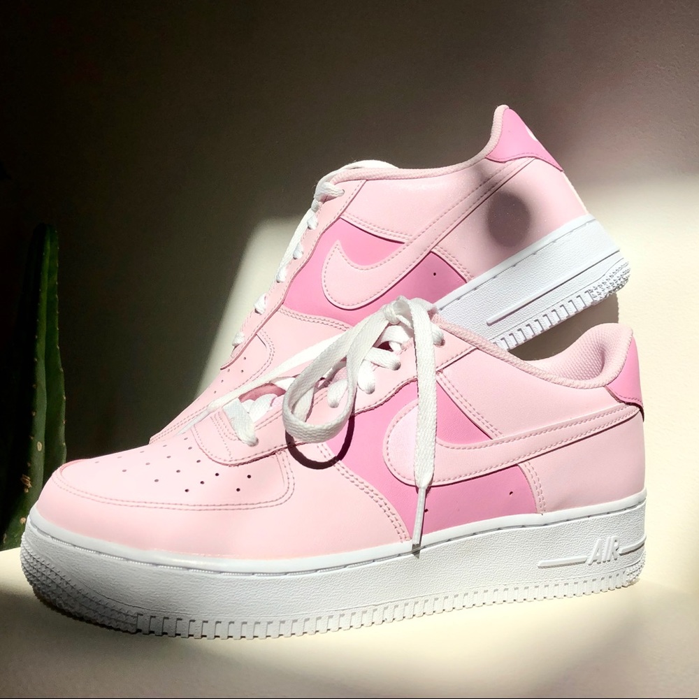 Pink Foam Nike Air Force 1, size 8 / 8.5